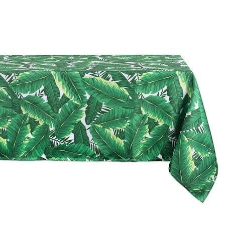Fastfood 60 x 84 in. Banana Leaf Outdoor Tablecloth FA2567190